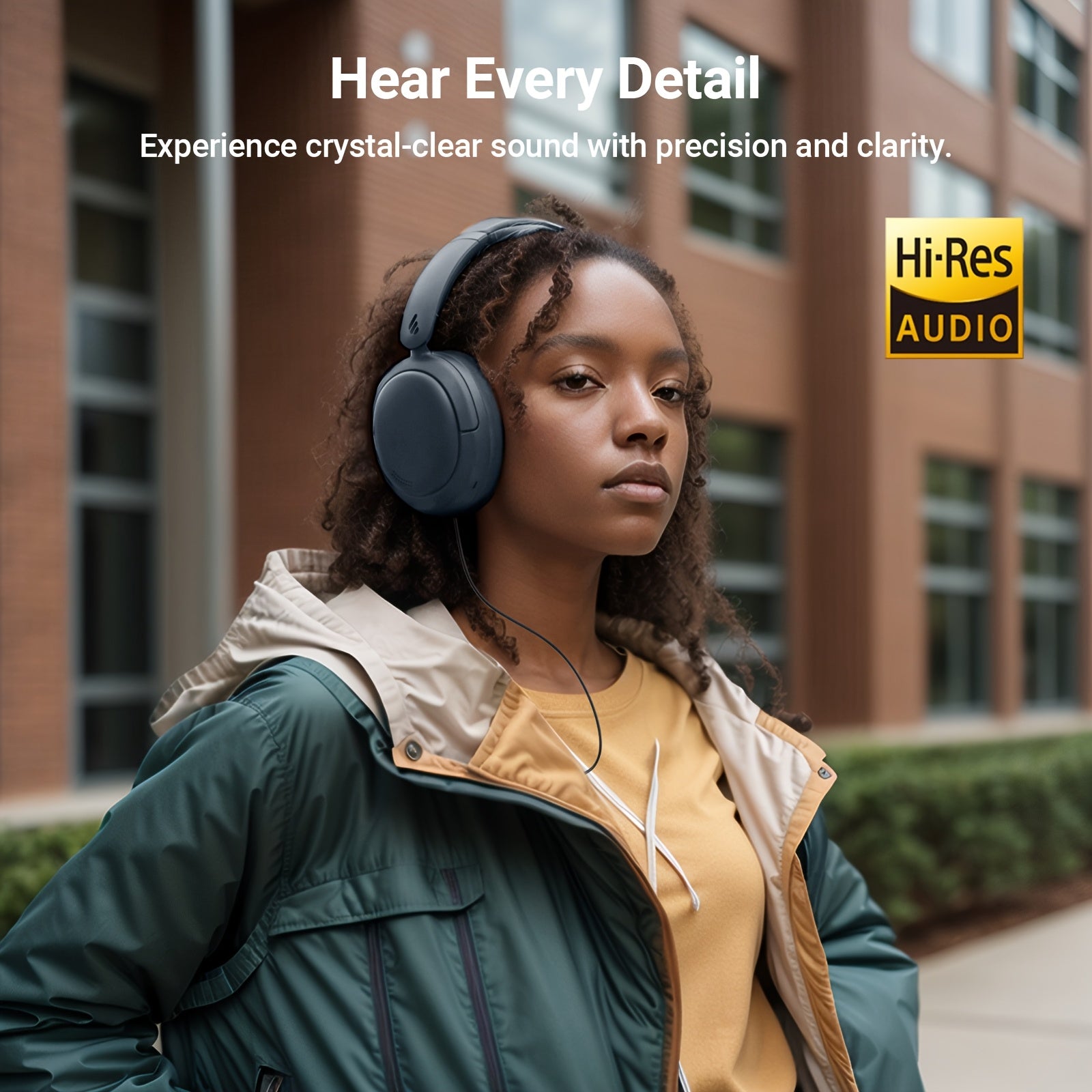 Wireless ANC Headphones | Over-Ear Bluetooth Headset (45H Playtime, Fast Charging) by Snagg A Headphone