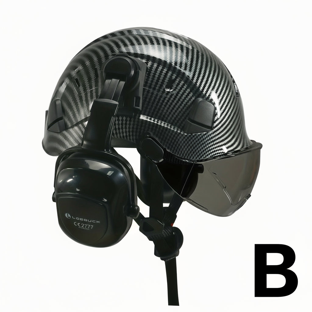 Carbon Fiber Pattern Safety Helmet by Snagg A Safety Helmet