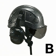 Carbon Fiber Pattern Safety Helmet by Snagg A Safety Helmet