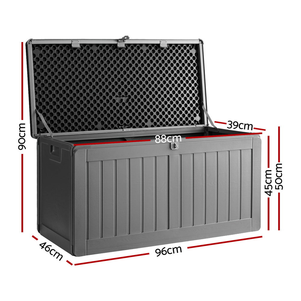 190L Outdoor Lockable Garden Storage Box by Snagg A Box