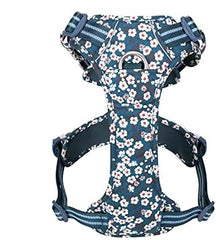Tactical Dog Floral Harness by Snagg A Harness