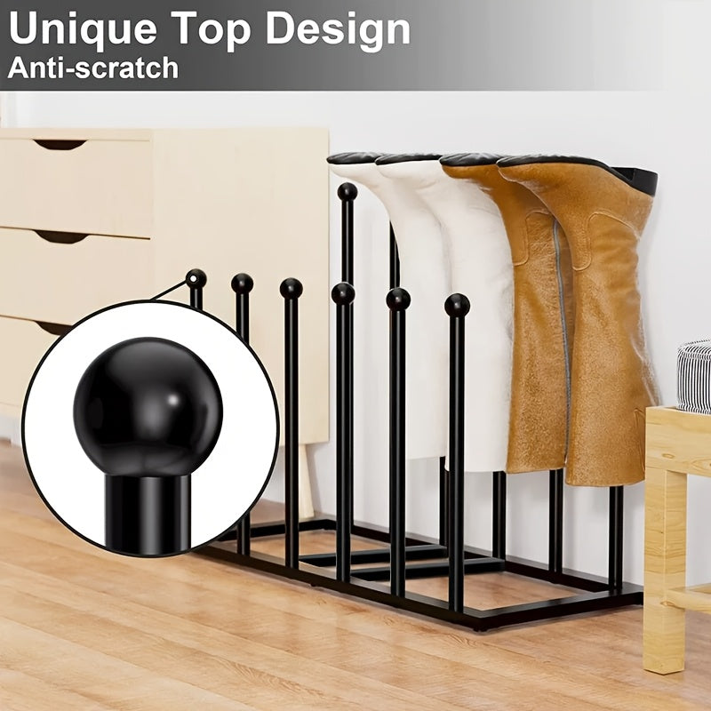 12pcs Metal Boot Rack Storage Stand for 6 Pairs by Snagg A Rack