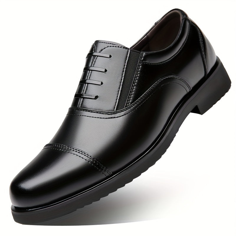 Men’s Black Lace-Up Dress Shoes by Snagg A Shoes