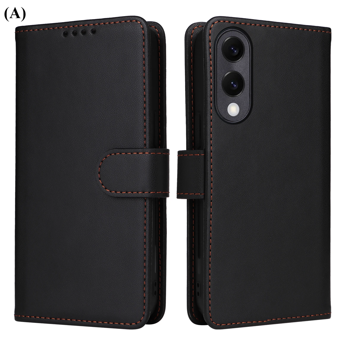 2 in 1 Removable Magnetic Wallet Case – Samsung A Series - Black / For SAmsung A06 - Phone Cases & Covers