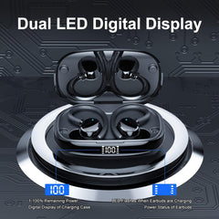 Wireless 5.3 Sports Earbuds | In-Ear Headphones with Hook & Deep Bass (48H Playtime) by Snagg An EarBud