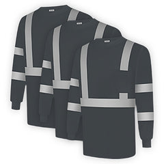 3 Pack High Visibility Safety Shirts by Snagg A Safety Shirt