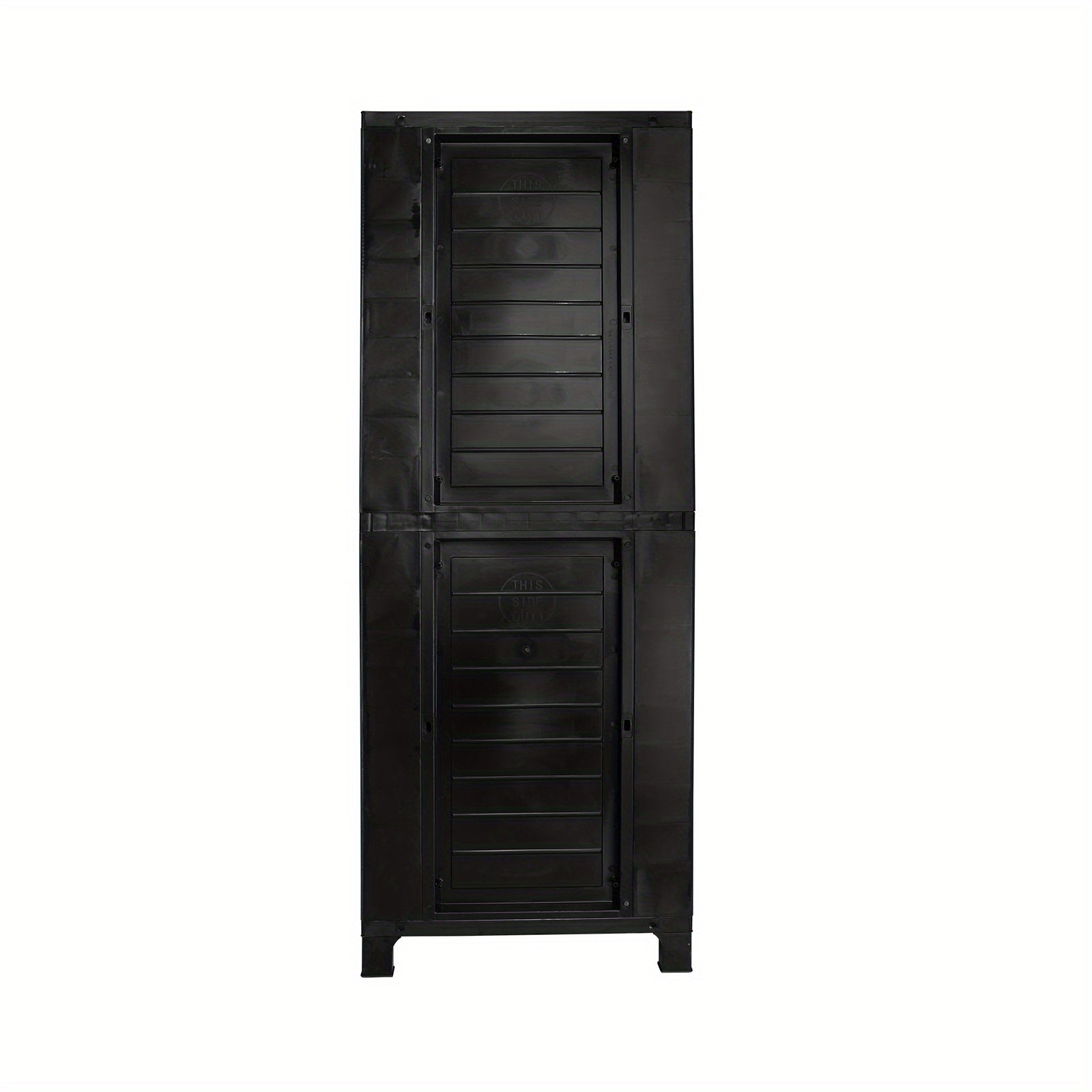 Outdoor Storage Cabinet with Shelves & Hooks by Snagg A Cabinet