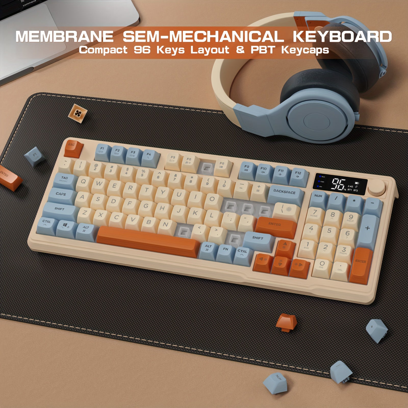 Dual Mode Wireless Gaming Keyboard by Snagg A Keyboard