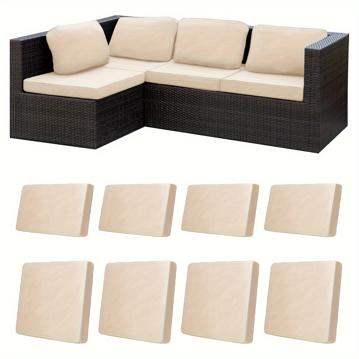 Outdoor Cushion Cover Set by Snagg A Cushion Cover