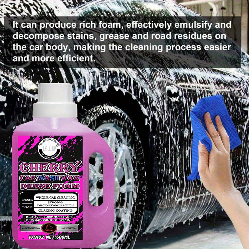 Cherry Car Wash Soap by Snagg A Car Soap