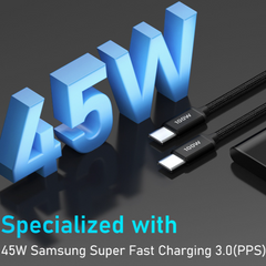 45W USB-C Super Fast Charger - Multi Mode Power (45W / 30W / 25W)