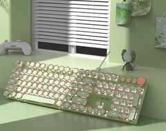 Retro Punk Mechanical Keyboard for PC & Laptop by Snagg A Keyboard