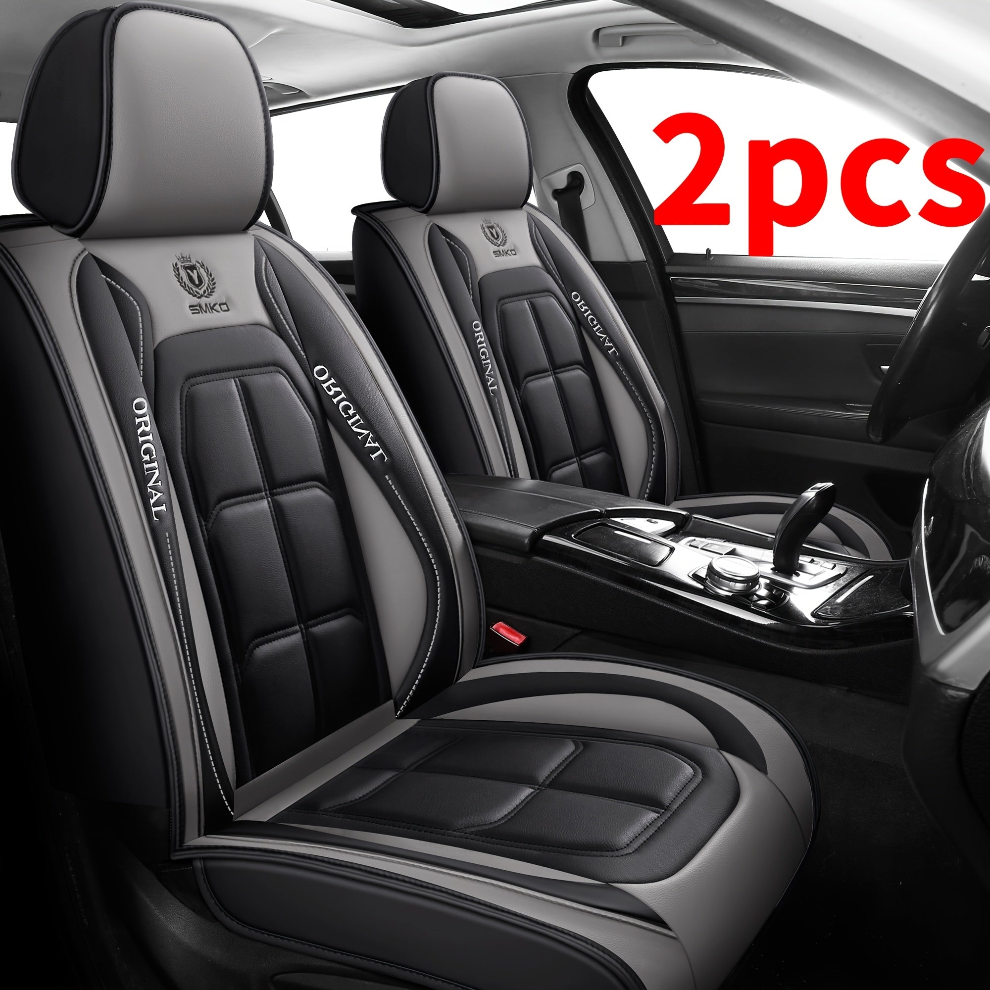 2pcs Universal Front Car Seat Covers by Snagg A Seat Cover