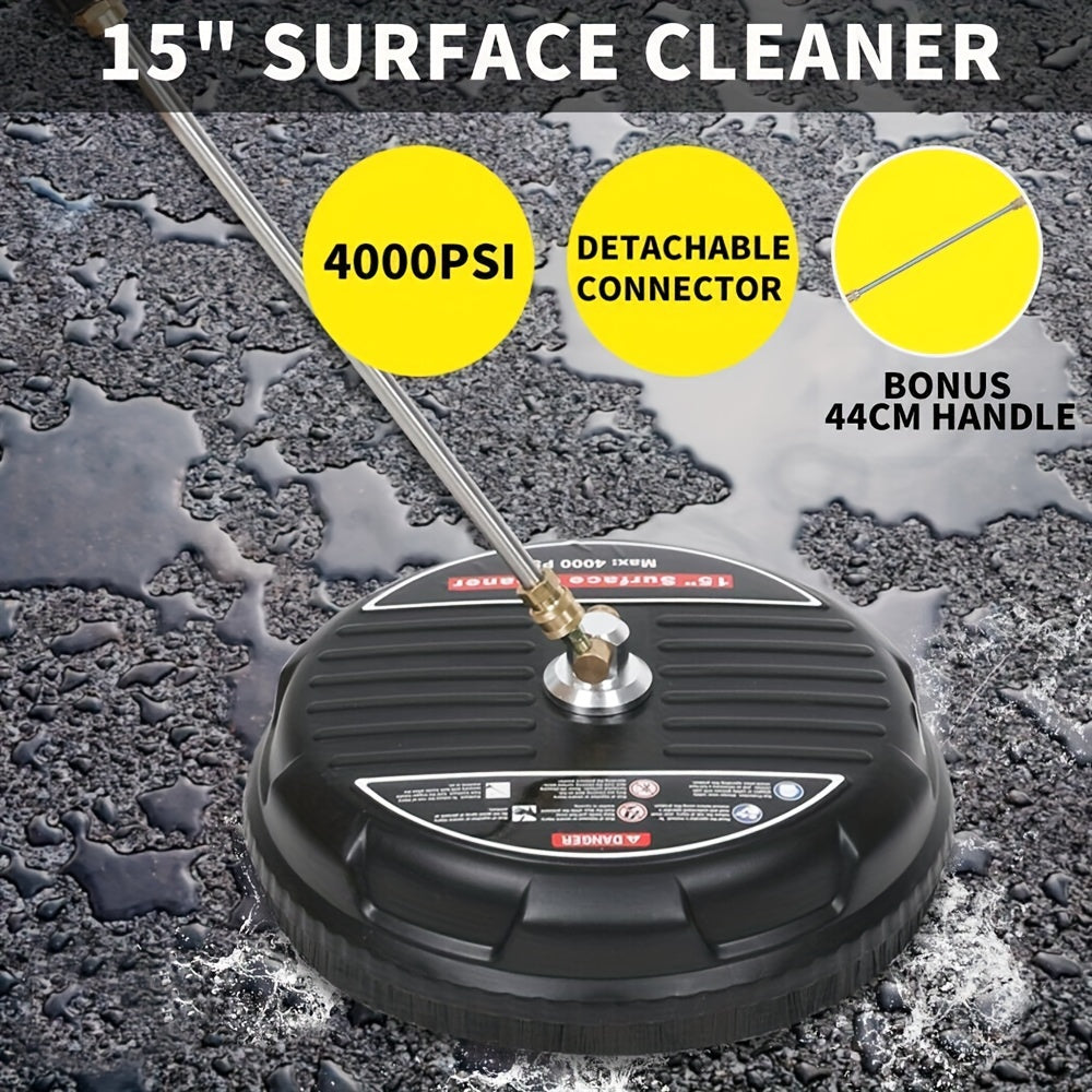 4000PSI Pressure Washer Surface Cleaner – 15’’ - 38.1cm - Power Tools Gadget