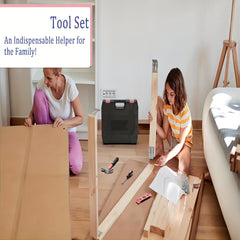 280-Piece Pink Home Tool Kit