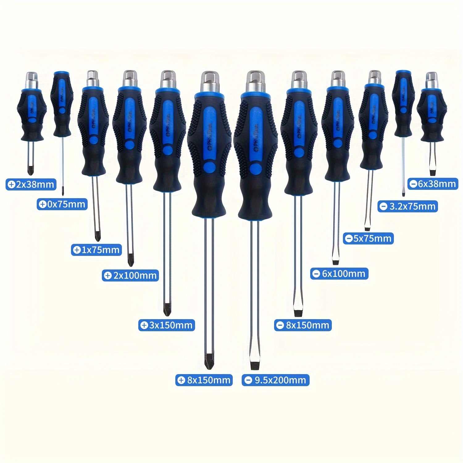 12-Piece Magnetic Screwdriver Set