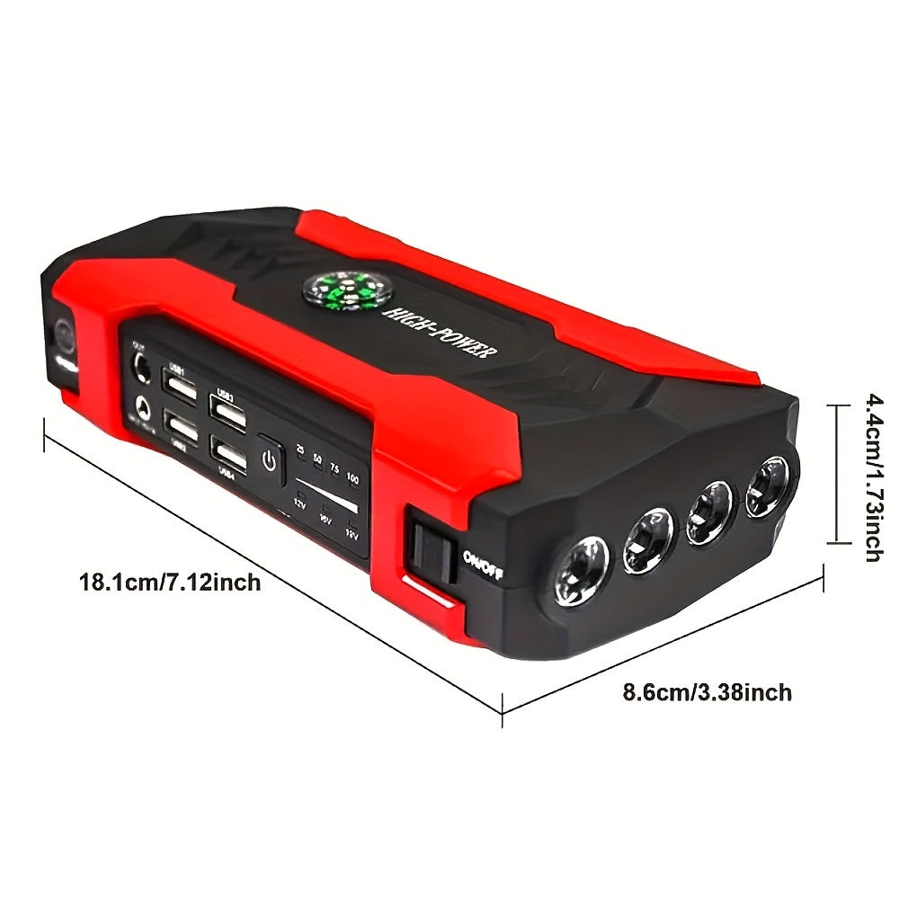 7000A High Power Car Battery Jump Starter - Roadside Essentials