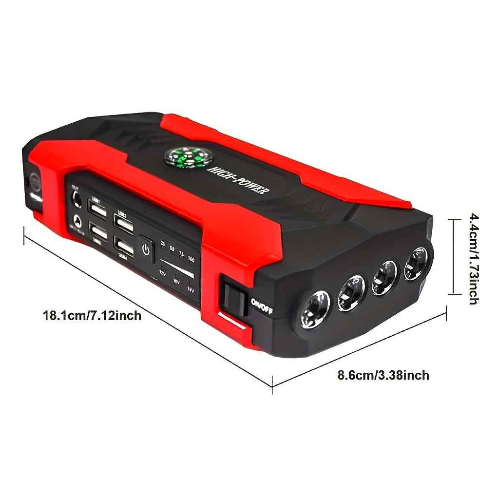 7000A High Power Car Battery Jump Starter - Roadside Essentials