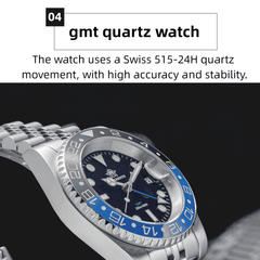 Stainless Steel, Super Luminous, Waterproof Men’s Watch