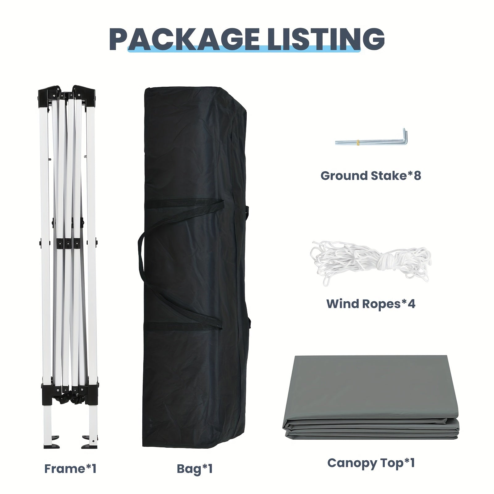 2x2M Waterproof Portable Gazebo Pop Up Canopy Tent by Snagg A Canopy Tent