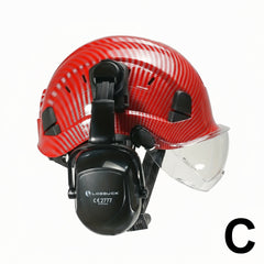 Carbon Fiber Pattern Safety Helmet by Snagg A Safety Helmet