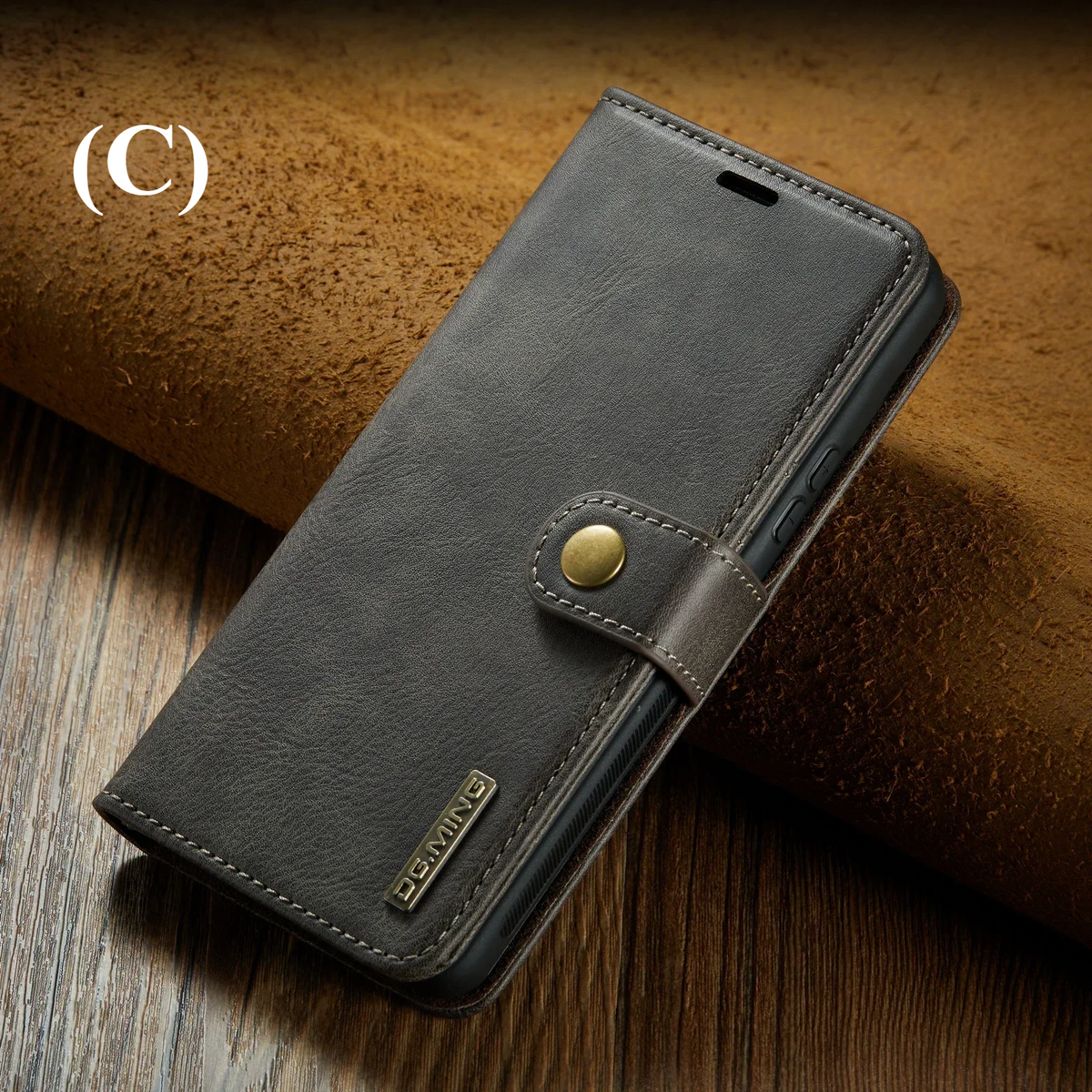 Detachable Magnetic Leather Wallet Case – Samsung Galaxy S24 Series