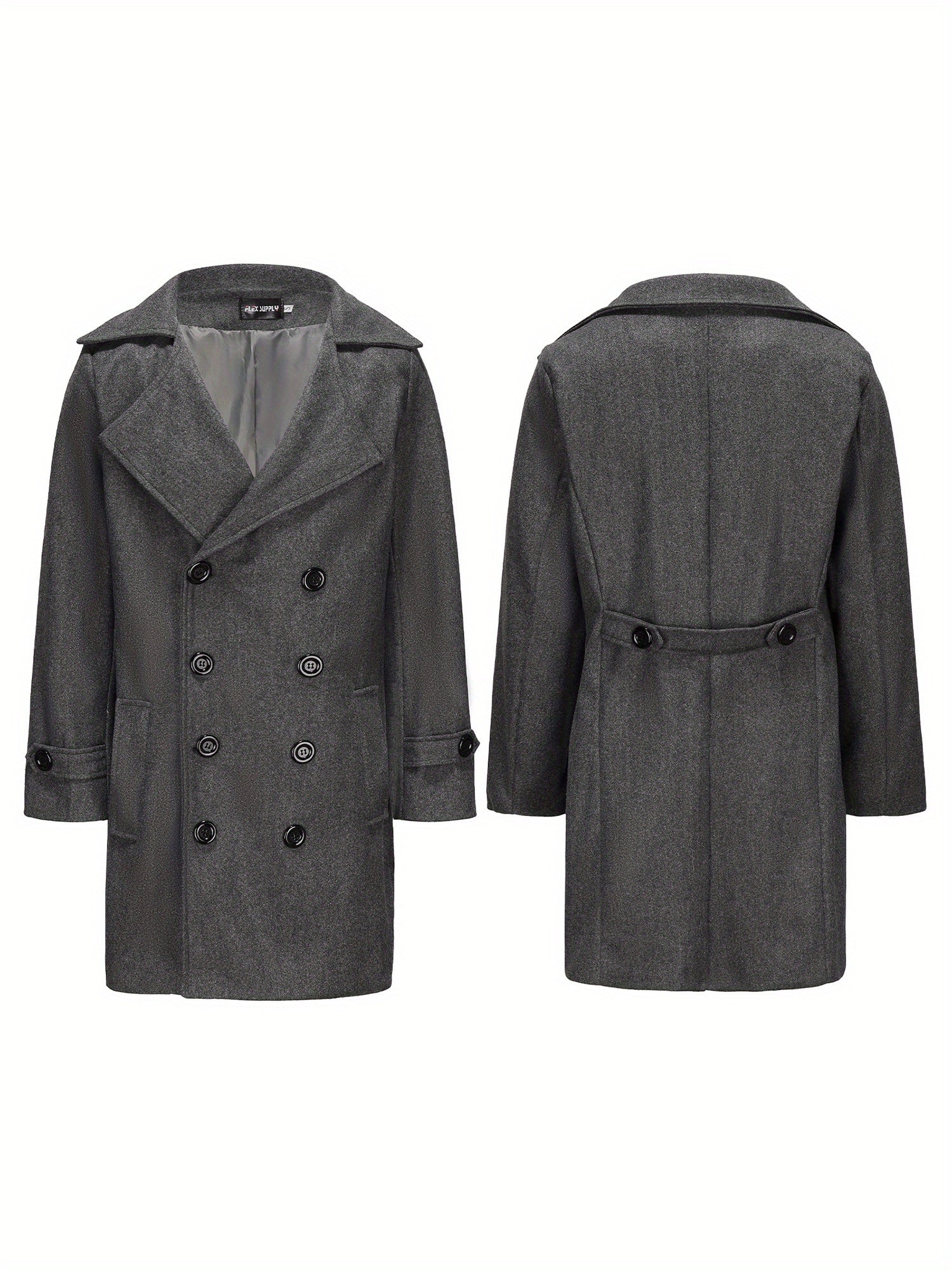 Men’s Tweed Pea Coat by Snagg A Coat