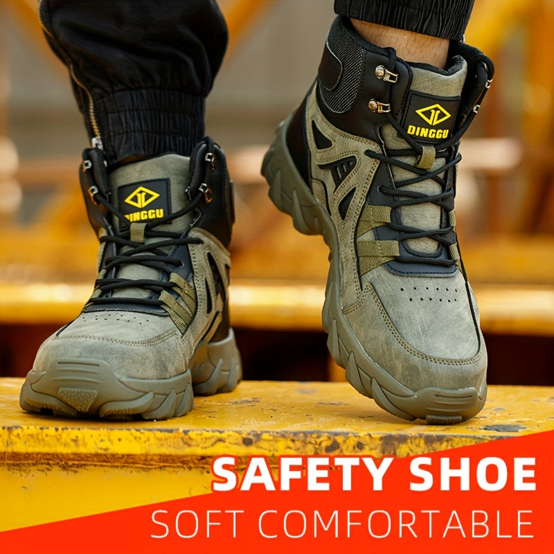 Men’s Steel Toe Work Boots by Snagg A Safety Shoes
