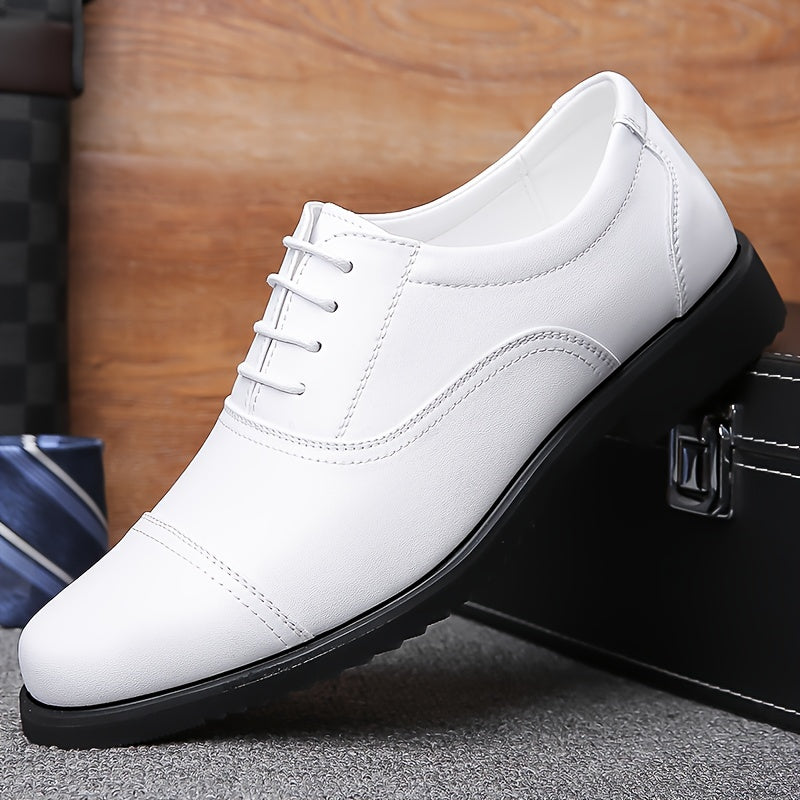 Men’s Black Lace-Up Dress Shoes by Snagg A Shoes