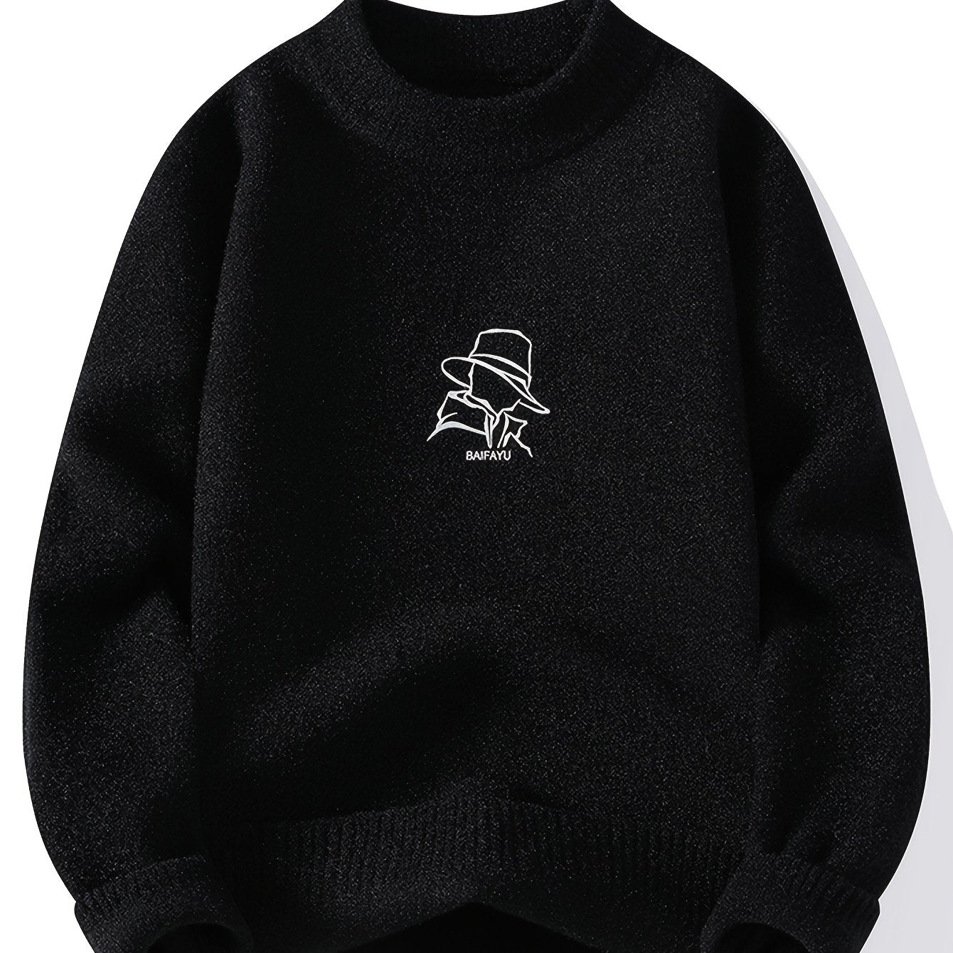 Men’s Graphic Knit Sweatshirt by Snagg A Jumper