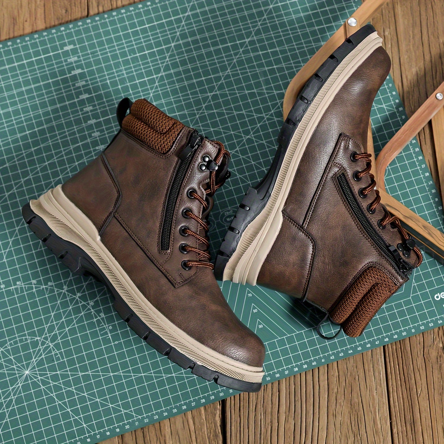 Heavy Duty Steel Toe Work Boots by Snagg A Safety Shoes