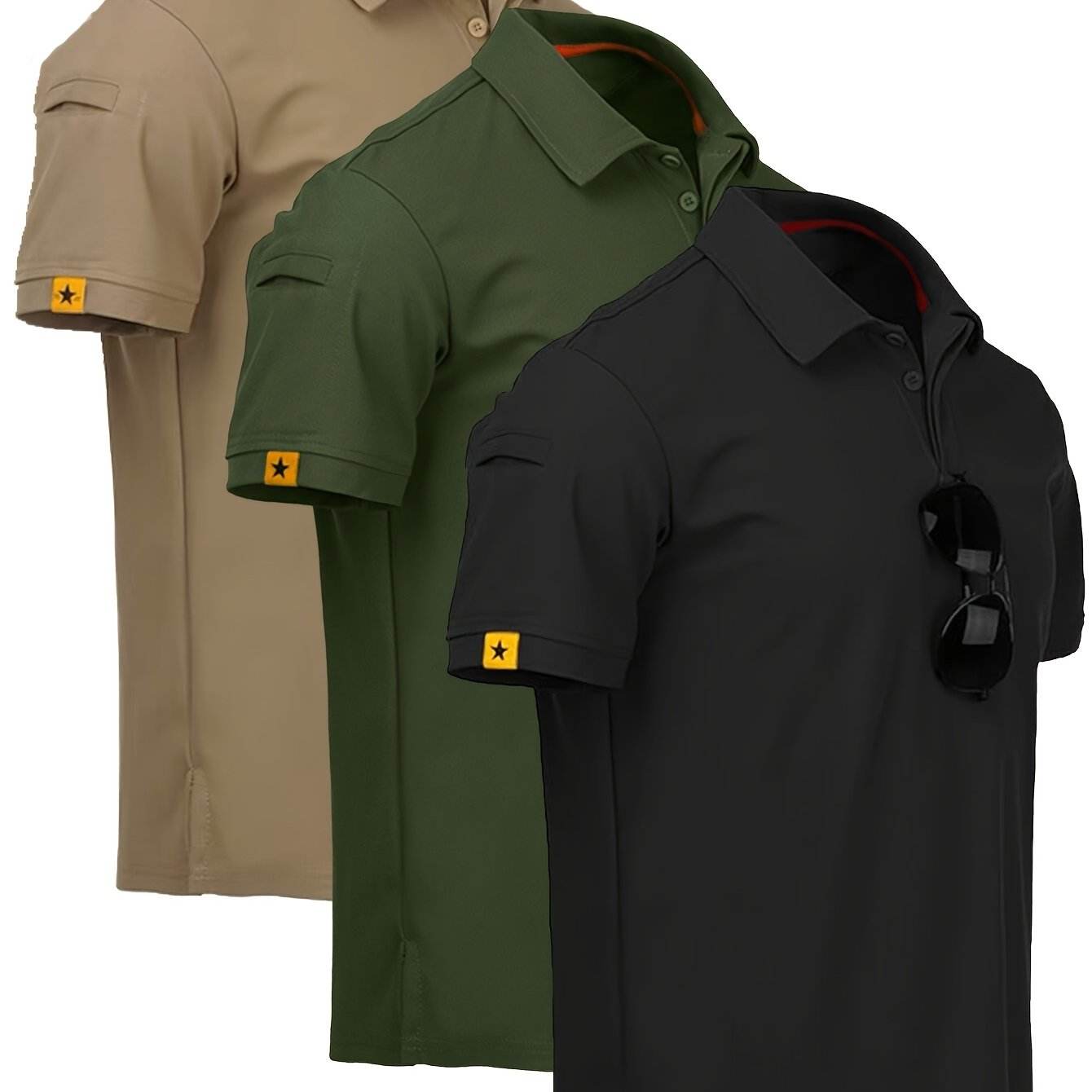3-Pack Men’s Classic Polo Shirts - SnaggIt