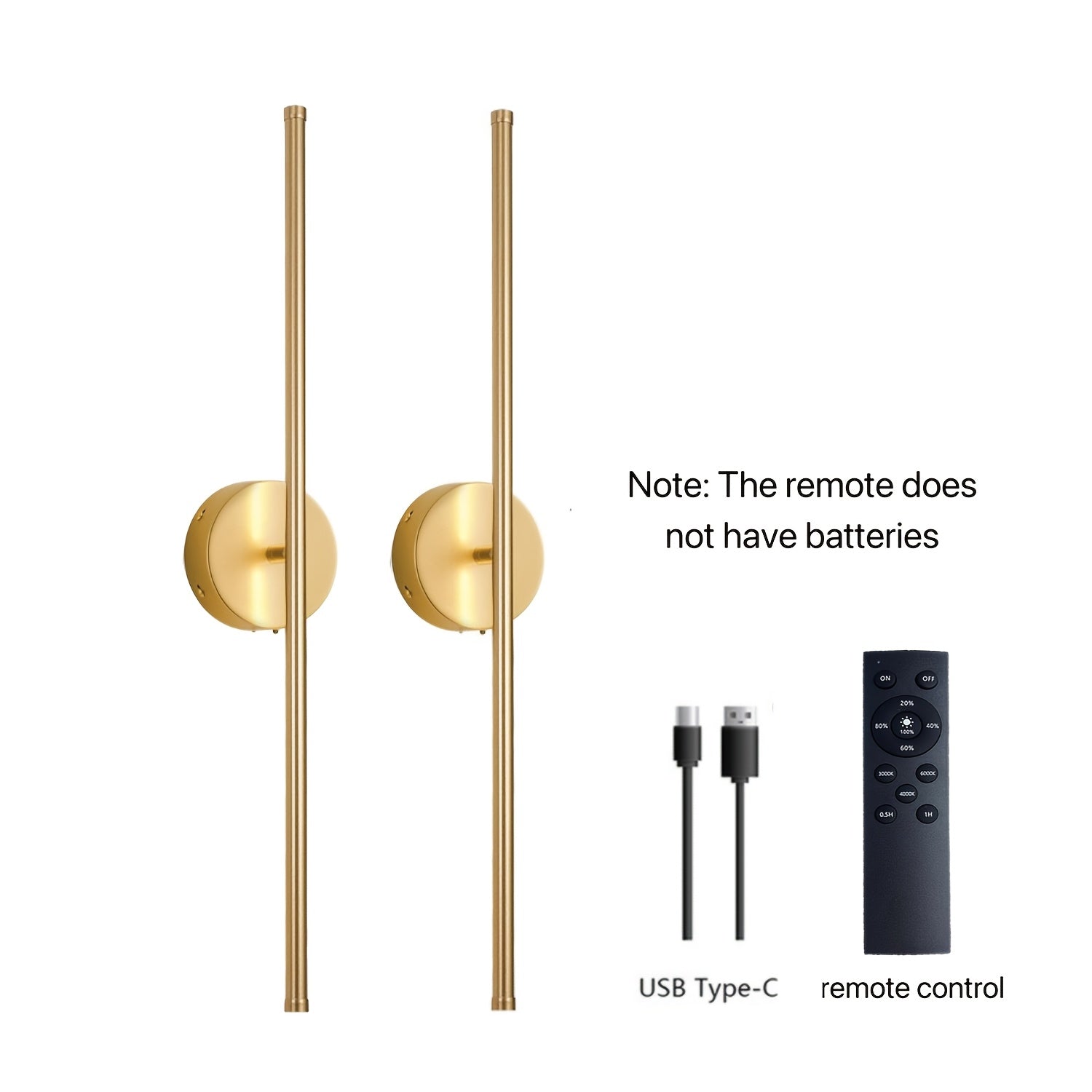 1pc/2pcs Battery Operated Wall Sconce Light by Snagg A Wall Light