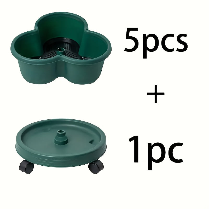 Stackable 3 Tier Flower Pot Set by Snagg A Pot