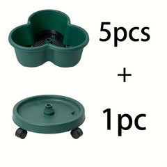 Stackable 3 Tier Flower Pot Set by Snagg A Pot