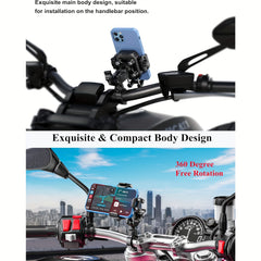 Motorcycle Phone Mount by Snagg A Phone Holder