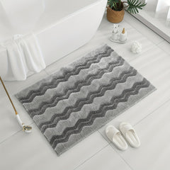 2 Pcs Luxury Bathroom Rug Set by Snagg A Rug