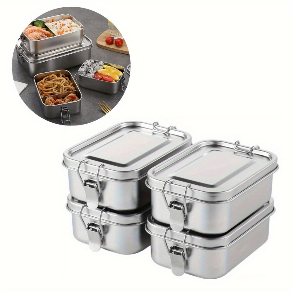 5pcs 850ml Stainless Steel Lunch Box Set by Snagg A Container