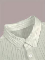 Men’s 5-Pack Casual Short Sleeve Button-Up Shirts – Classic Lapel Collar by Snagg A Shirt