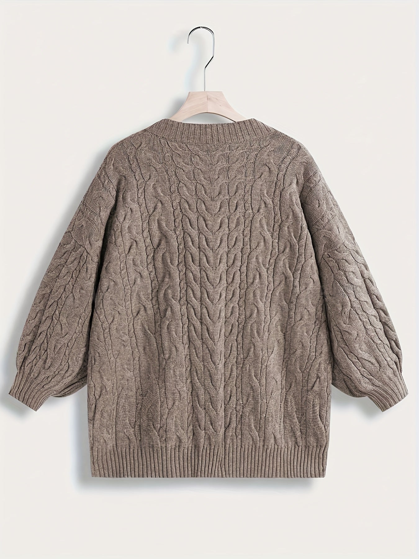 Plus Size Women’s V-Neck Sweater by Snagg A Top