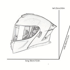 Flip-Up Design Motorcycle Helmet by Snagg A Motorcycle Helmet