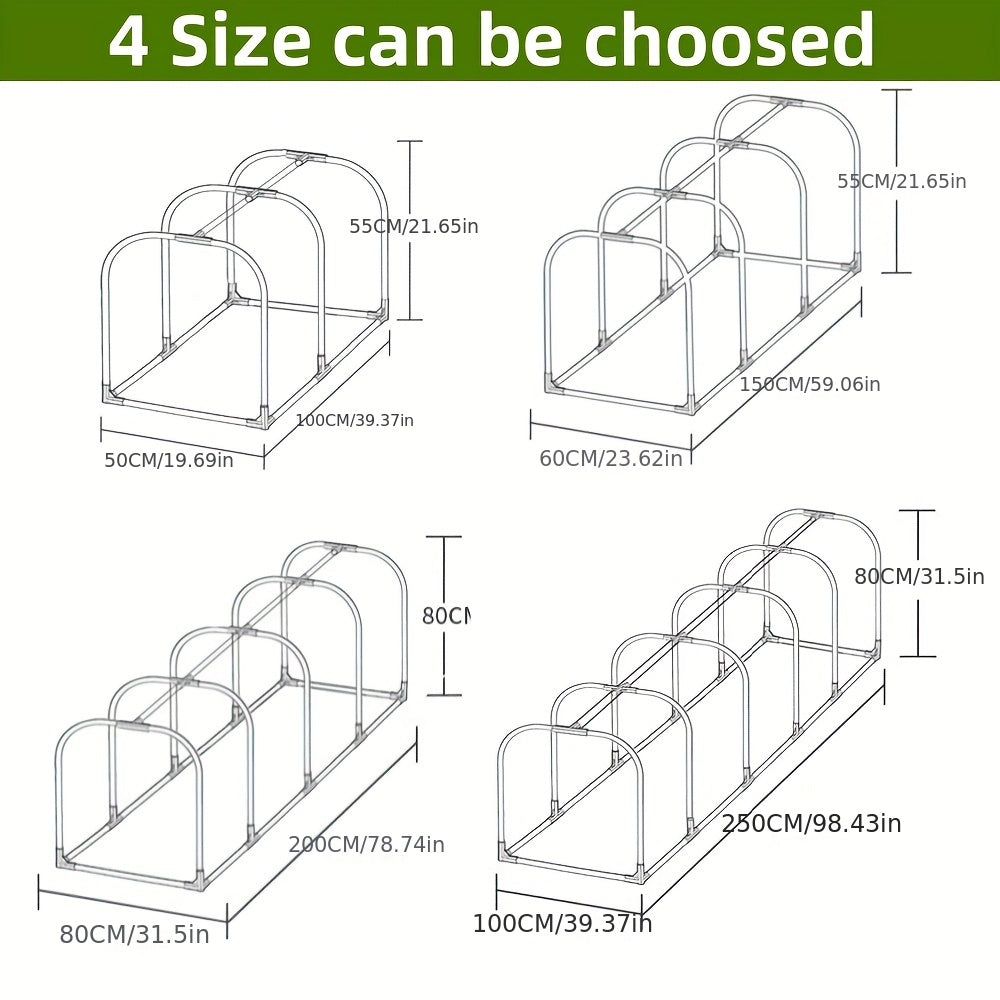30pcs Garden Tunnel Greenhouse Hoops Kit by Snagg A Green House