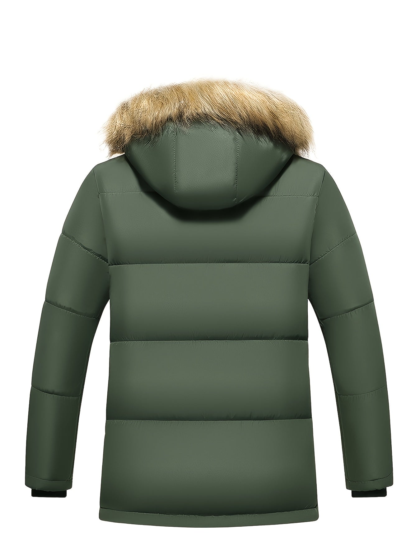 Men’s Heavy-Duty Winter Jacket with Detachable Hood by Snagg A Jacket