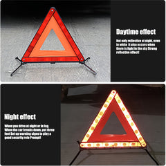 6pcs Reflective Safety Triangles by Snagg A Safety Triangle