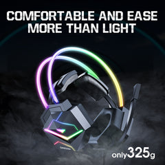RGB Wired Gaming Headset for PC & PS4 by Snagg A Gaming Headset