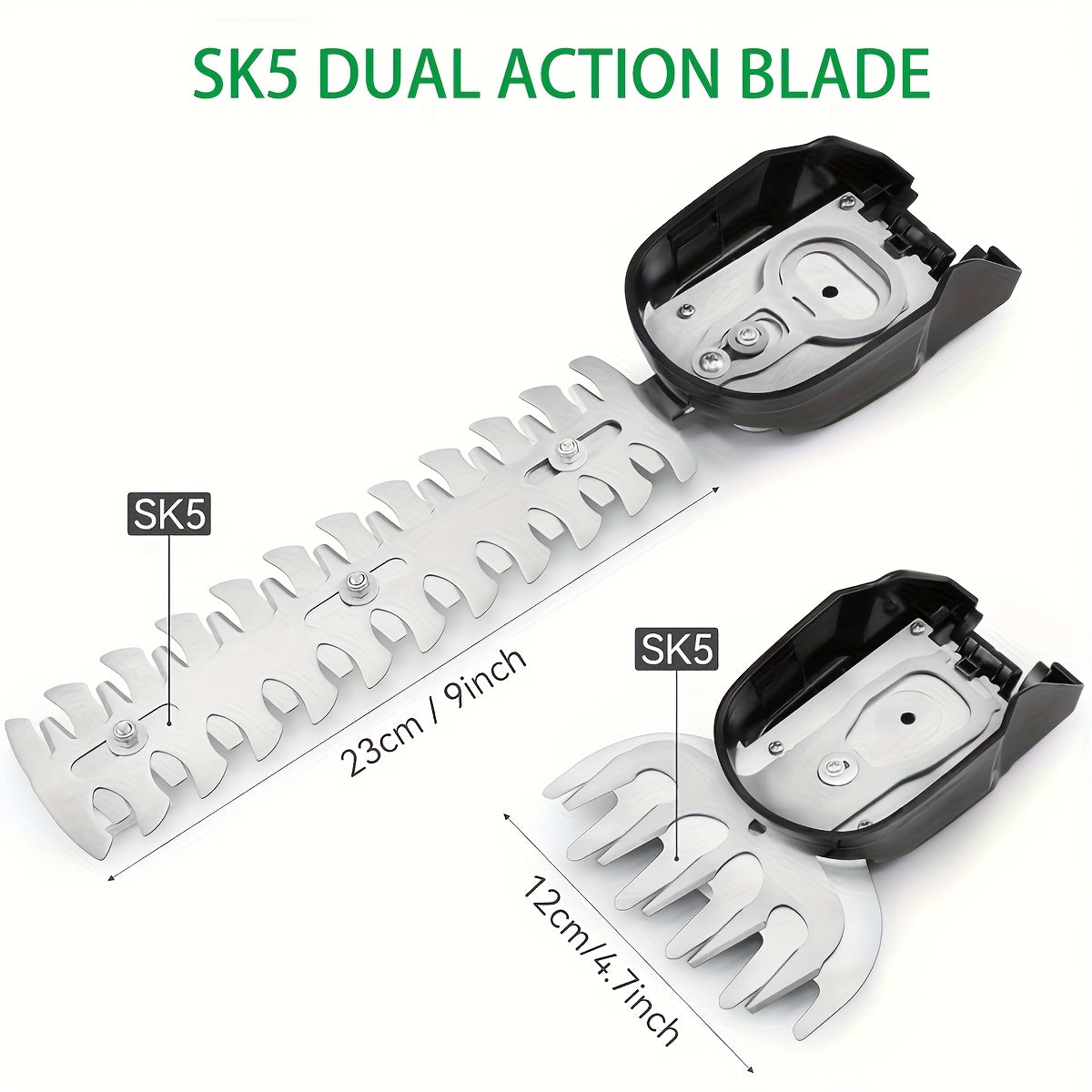 2-in-1 Cordless Grass & Hedge Trimmer