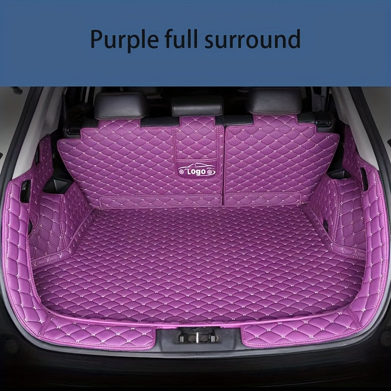 3D Faux Leather Trunk Mat by Snagg A Trunk Mat