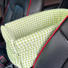 Pet Car Seat – Portable Safety Seat Pad for Small Dogs & Cats by Snagg A Dog Car Seat