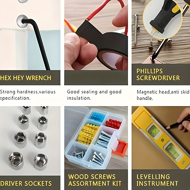 88pcs Household Tool Kit