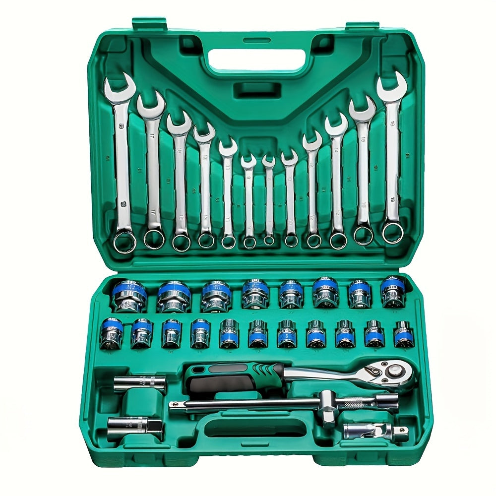 37-Piece Mechanics Tool & Socket Set